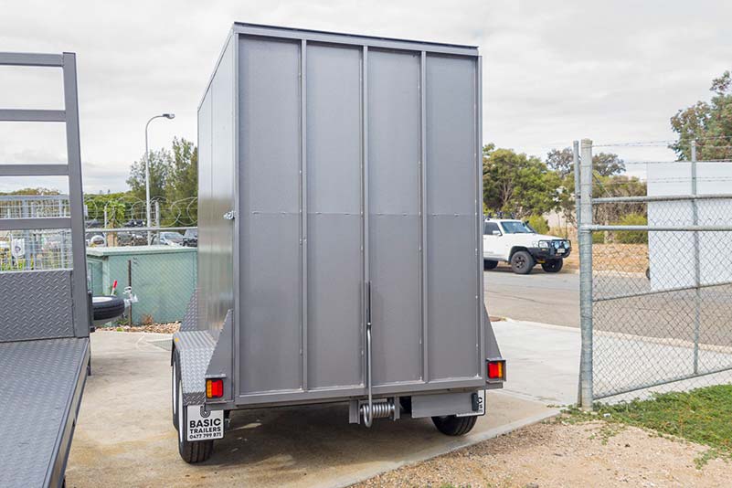 Tandem Trailers For Sales: ENCLOSED-7FT-TRAILER-TANDEM-AXLE-10X6